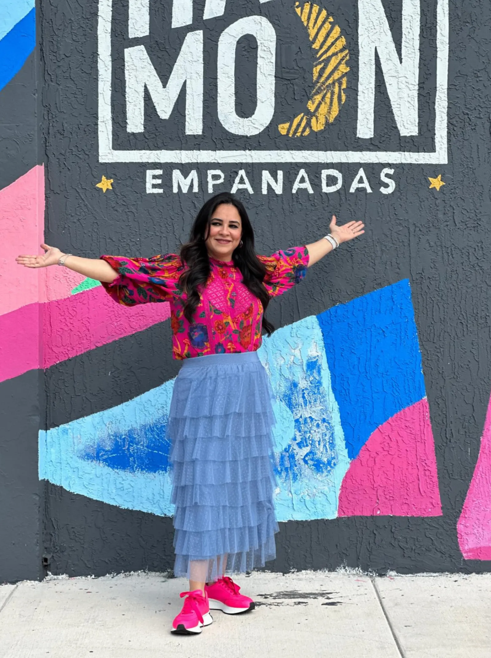 Pilar Guzmán, founder of Half Moon Empanadas